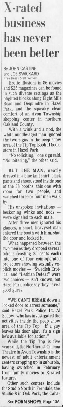 Northcrest Cinema - May 1980 Article